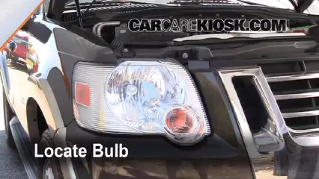 2006 Ford Explorer Eddie Bauer 4.0L V6 Luces Luz de carretera (reemplazar foco) 
